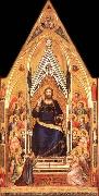 GIOTTO di Bondone Christ Enthroned Germany oil painting artist